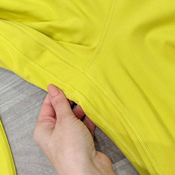 Lululemon Align High-Rise Pant 25” Leggings in Yellow Serpentine Chartreuse - Picture 6 of 15